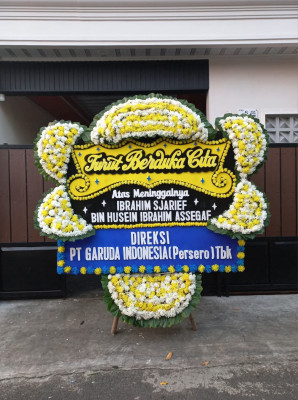 Papan Bunga Duka di Koto Dian